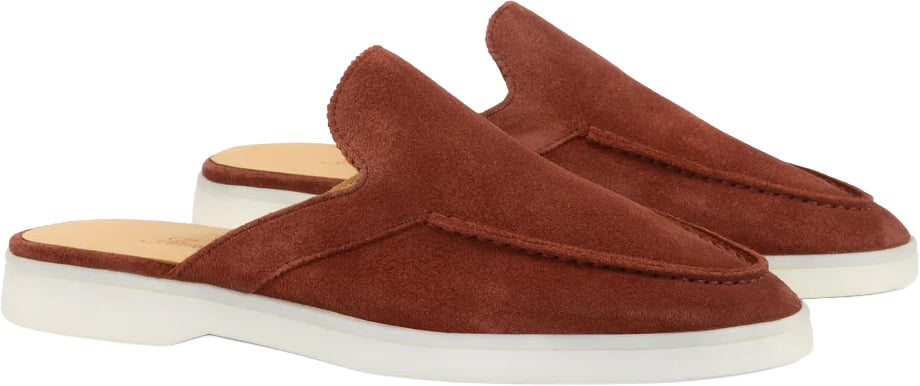 Aurélien Lady Slipper C Maroon Rood