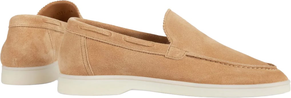 Aurélien Lady Yacht Loafers C Dark Beige Beige