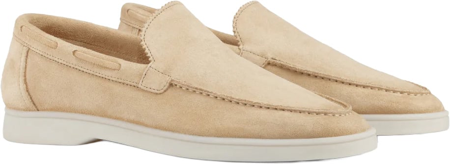 Aurélien Lady Yacht Loafers C Light Beige Beige