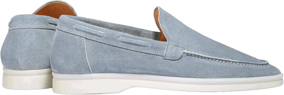 Aurélien Lady Yacht Loafers C Light Blue Blauw