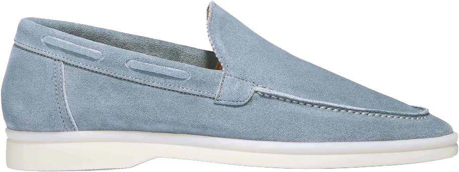 Aurélien Lady Yacht Loafers C Light Blue Blauw