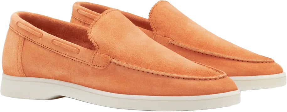 Aurélien Lady Yacht Loafers C Papaya Oranje