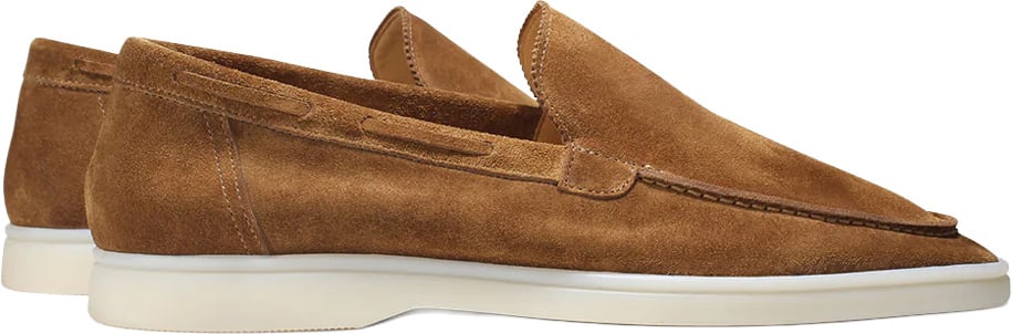 Aurélien Yacht Loafer C Caramel Bruin