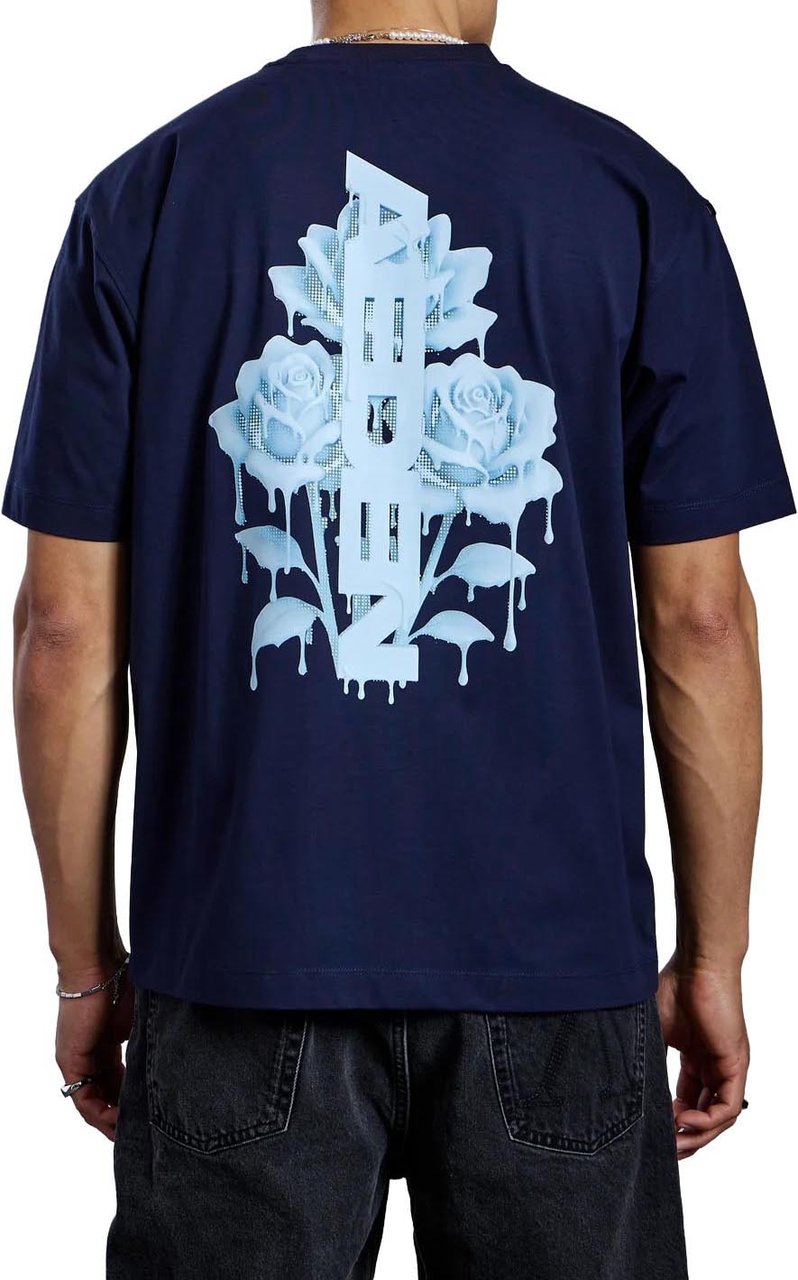 Aeden Clyra Tee Dark Blue Blauw