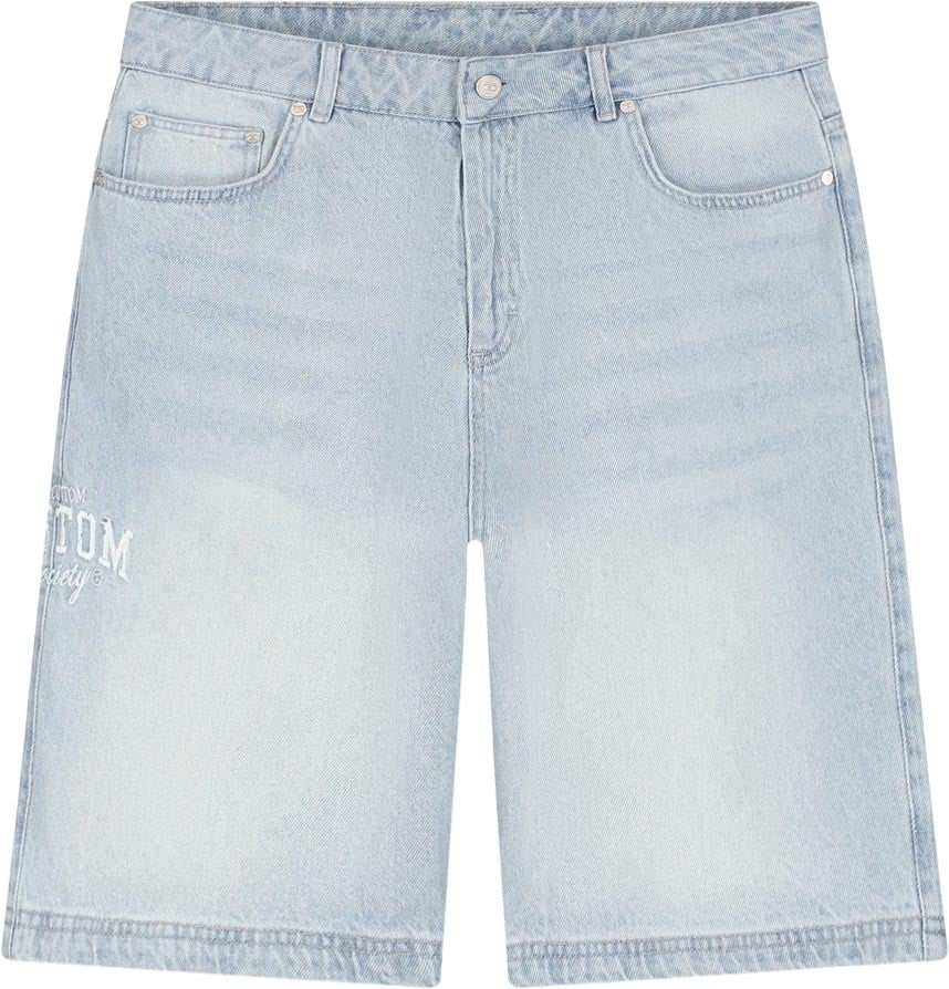 JORCUSTOM CustomSociety Denim Short lightblue Blauw