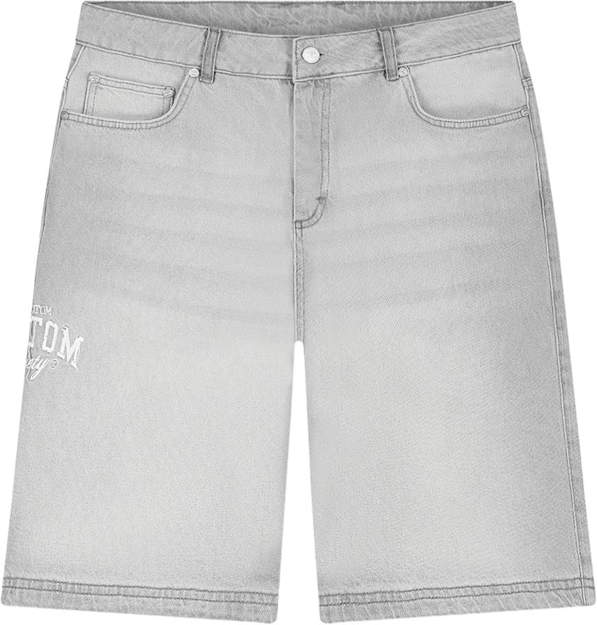 JORCUSTOM CustomSociety Denim Short LightGrey Grijs