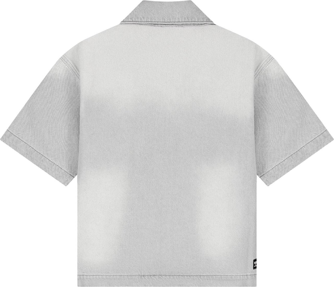 JORCUSTOM CustomSociety Denim Short Sleeve Grijs