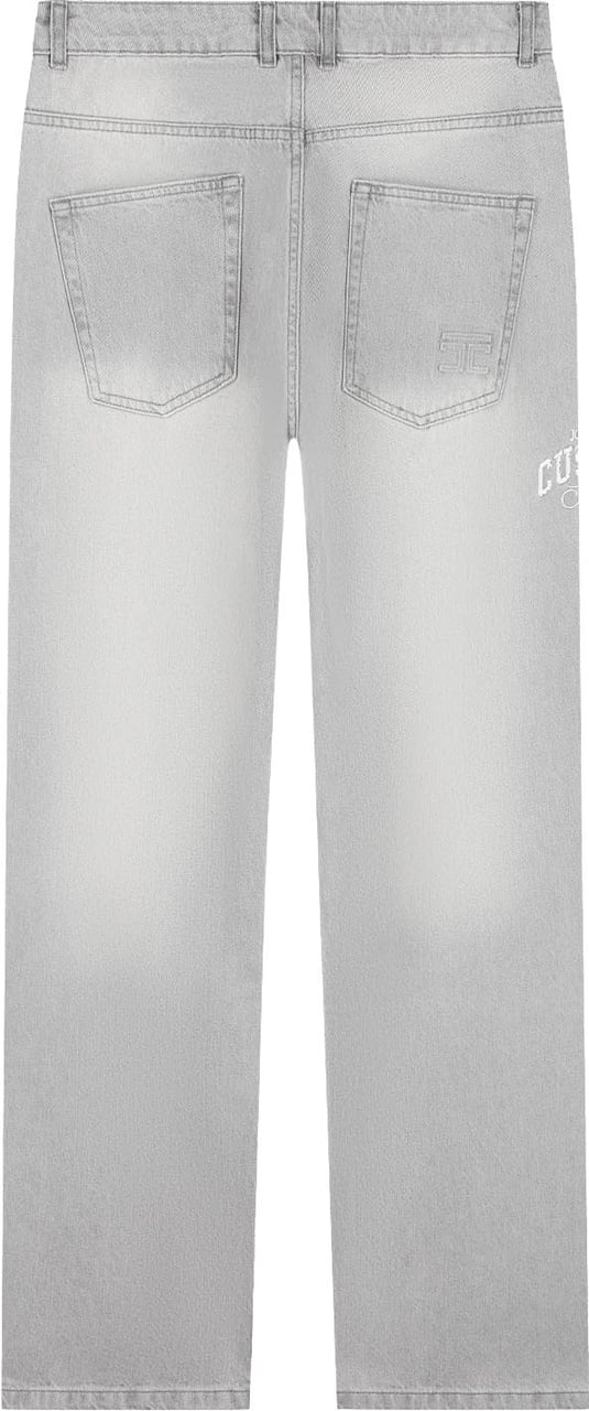 JORCUSTOM CustomSociety Straight Fit Jeans Grijs
