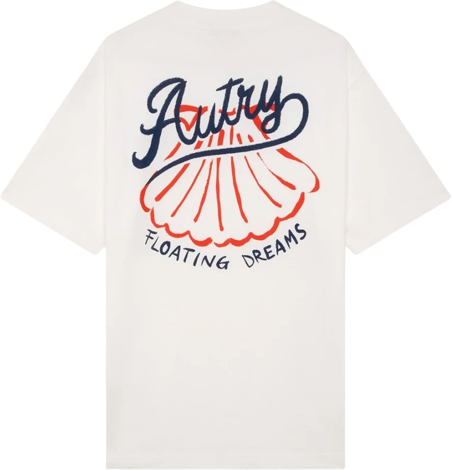 Autry t-shirt wit logo Wit