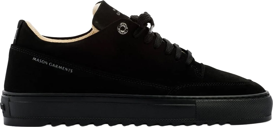 Mason Garments Torino Fortuna Tonal Black Zwart