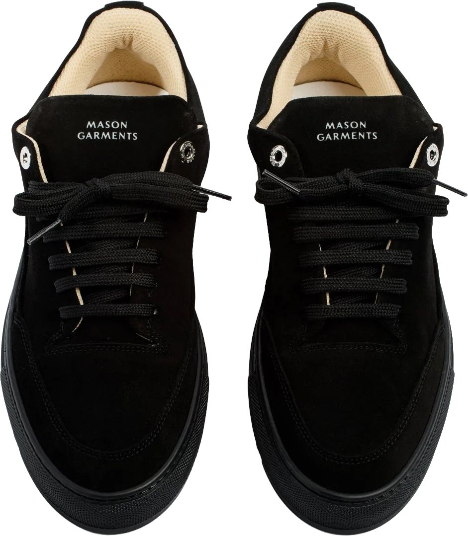 Mason Garments Torino Fortuna Tonal Black Zwart
