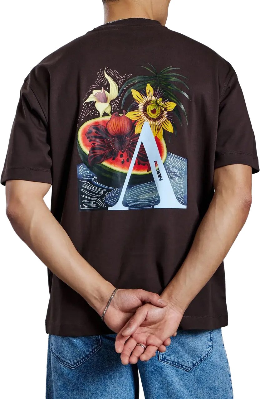 Aeden Malone Tee Ganache Bruin