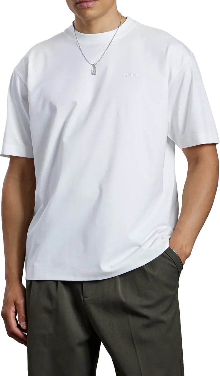 Aeden Luceris Tee Off-white Wit