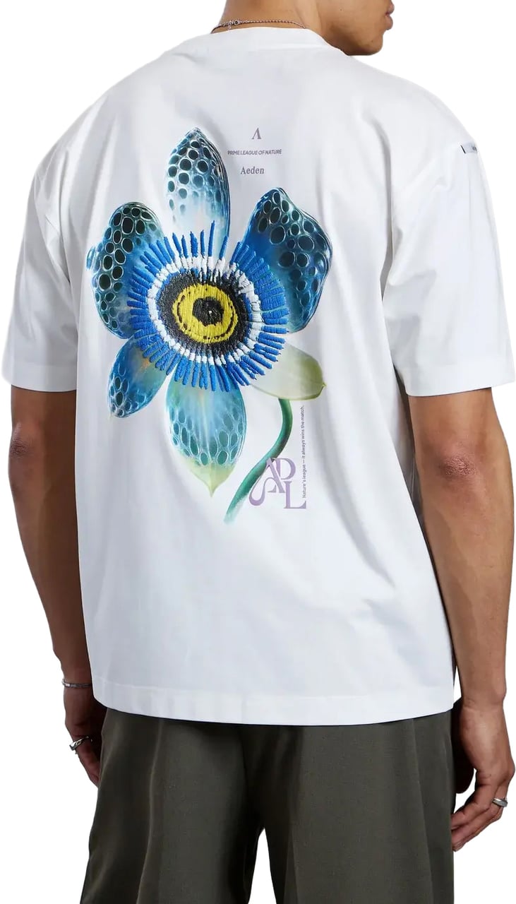 Aeden Luceris Tee Off-white Wit