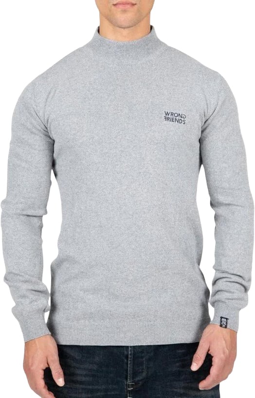 Wrong Friends Ayden Turtleneck Grijs