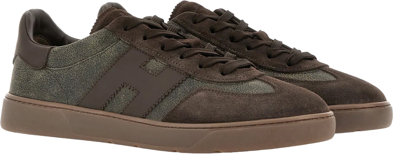 HOGAN sneakers dark brown cool Bruin