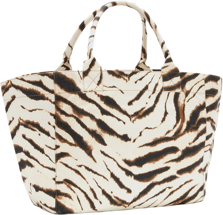 Ganni tot bagbag leopard Dierenprint