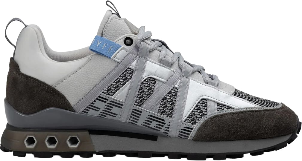 Cruyff Fearia Futura Lt Grey/Dusk Blue Grijs