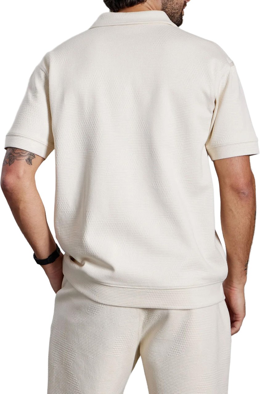 Aeden Amiro Polo Off White Wit