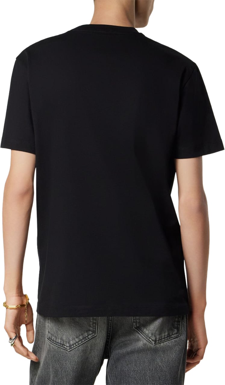 Versace T-Shirts And Polos Black Zwart