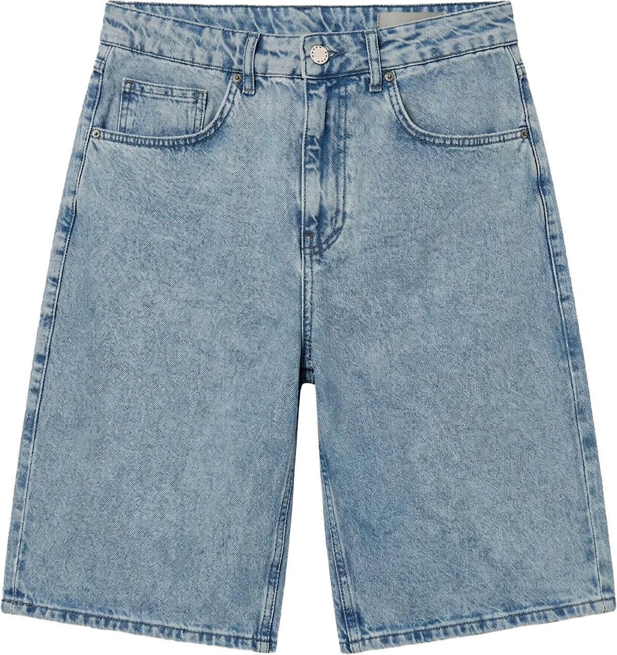 Aeden Breech Shorts Denim Blue Blauw