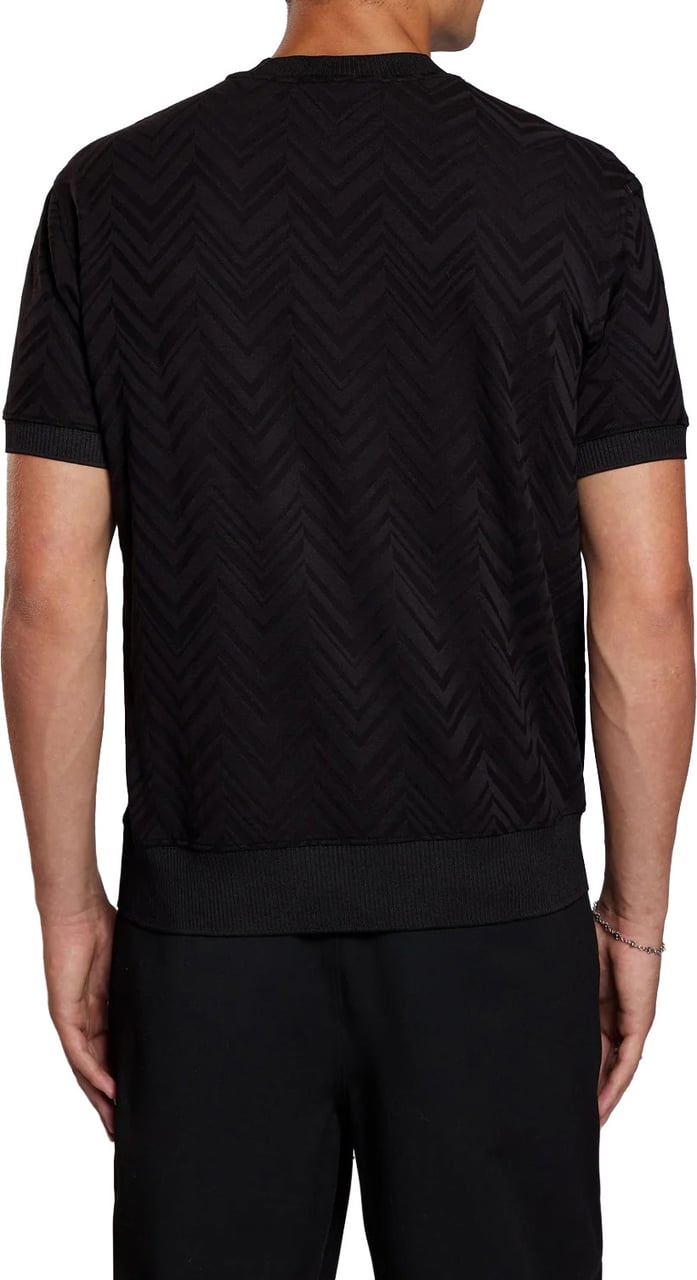Aeden Silver Tee Black Zwart