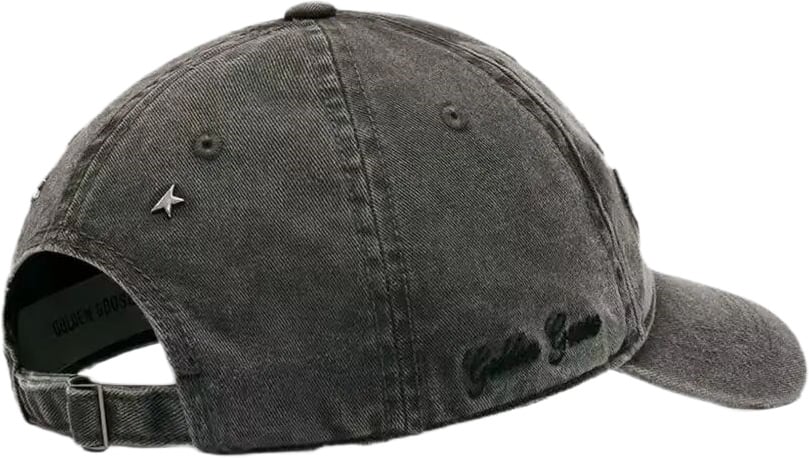 Golden Goose pet grijs logo Grijs