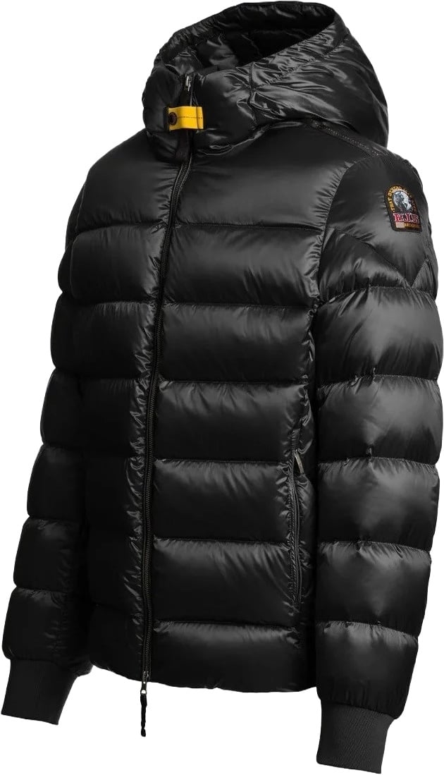 Parajumpers Pharrell Hooded Bomber Jacket Black Zwart