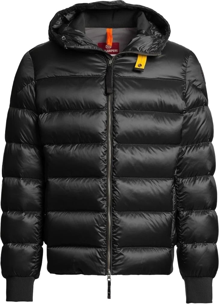 Parajumpers Pharrell Hooded Bomber Jacket Black Zwart