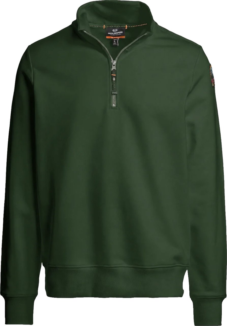 Parajumpers Broad Peak Half Zip Rosemary Green Groen