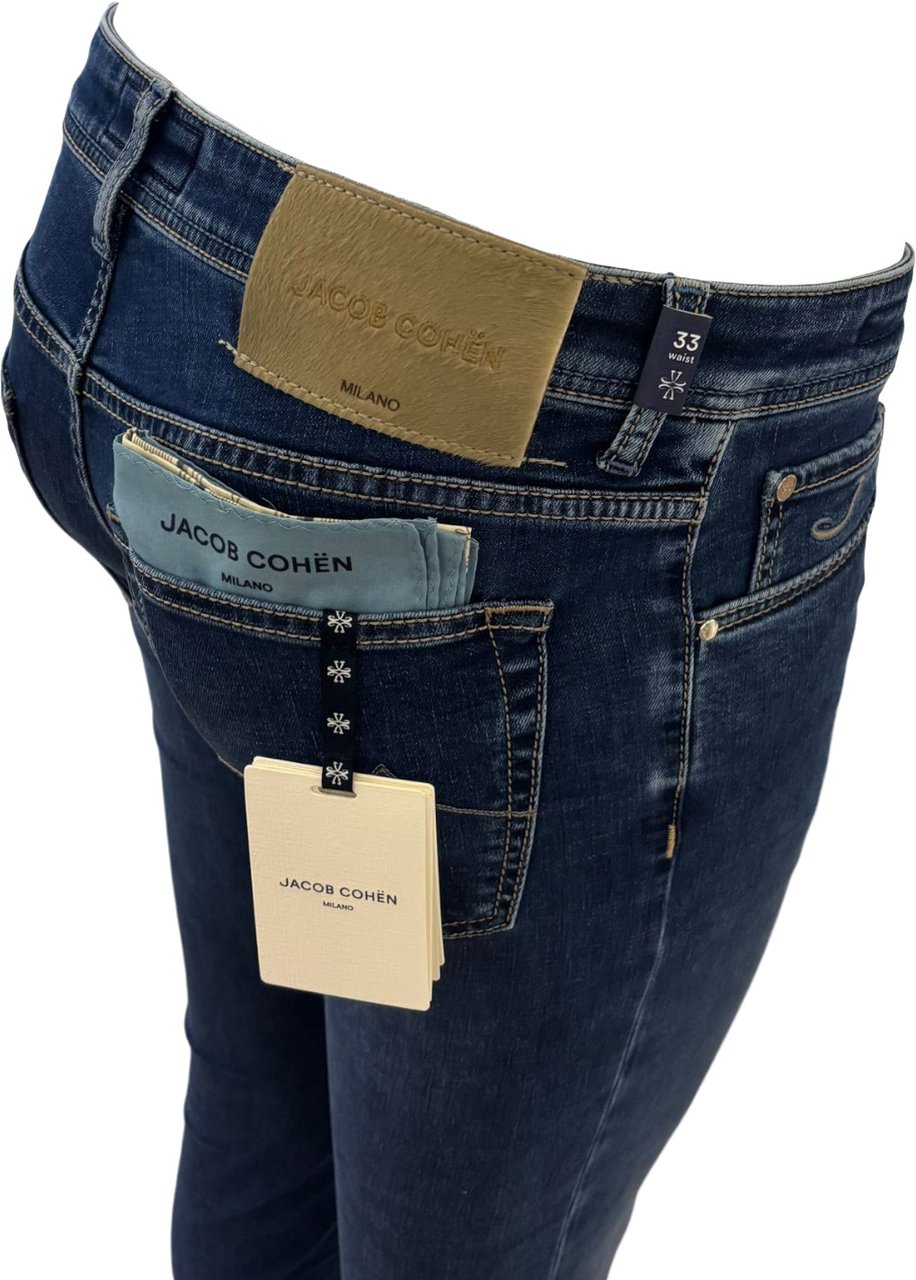 Jacob Cohen jeans Nick Midblue Blauw