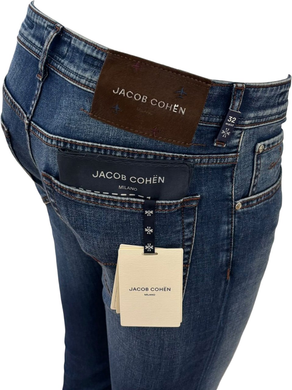 Jacob Cohen jeans Nick Vintage midblue Blauw