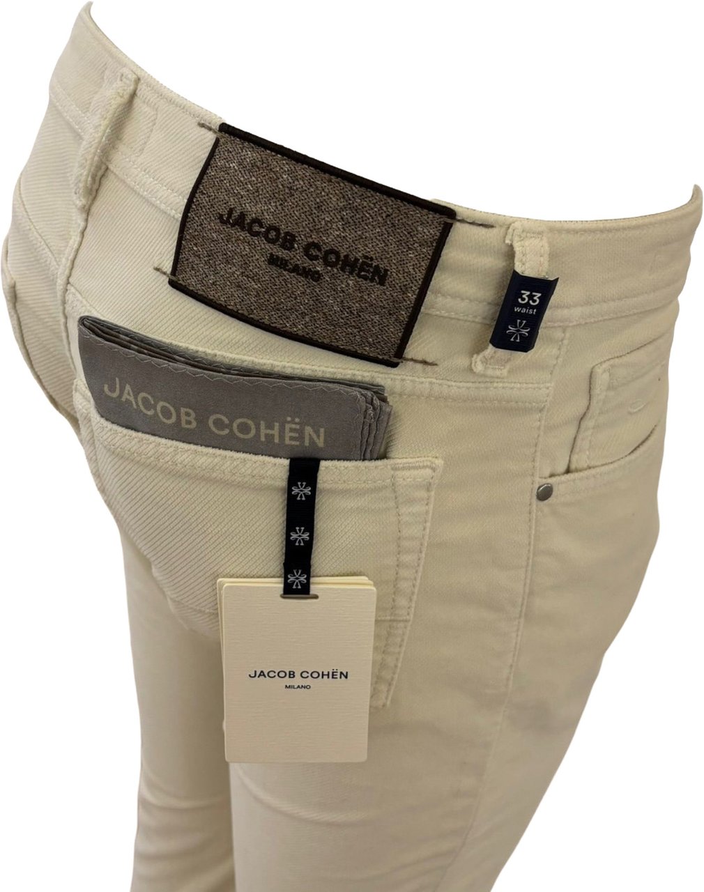 Jacob Cohen Jeans Bard off-white Wit