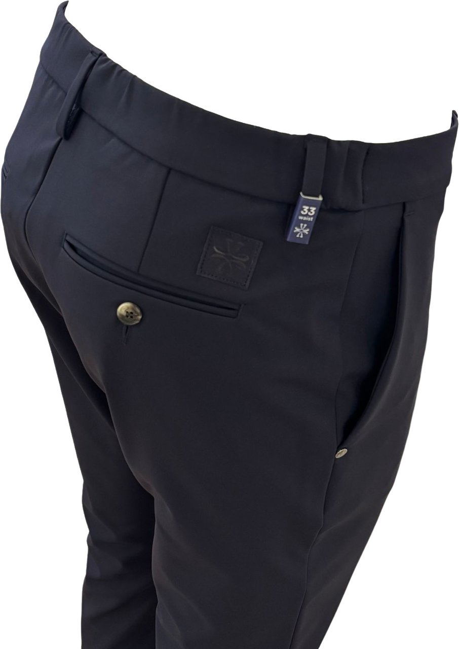 Jacob Cohen chino Gray navy Blauw