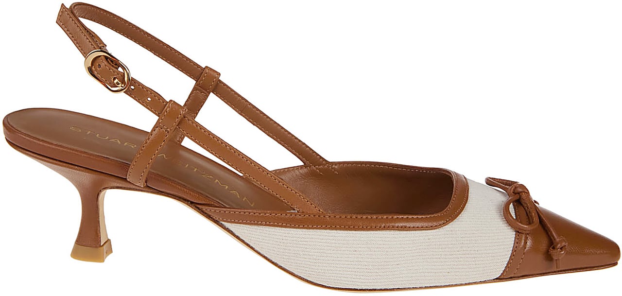 Stuart Weitzman Kitty Slingback 50 Sandals Blue Blauw