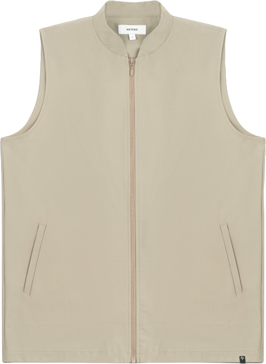Neycko bodywarmer Benno taupe Taupe