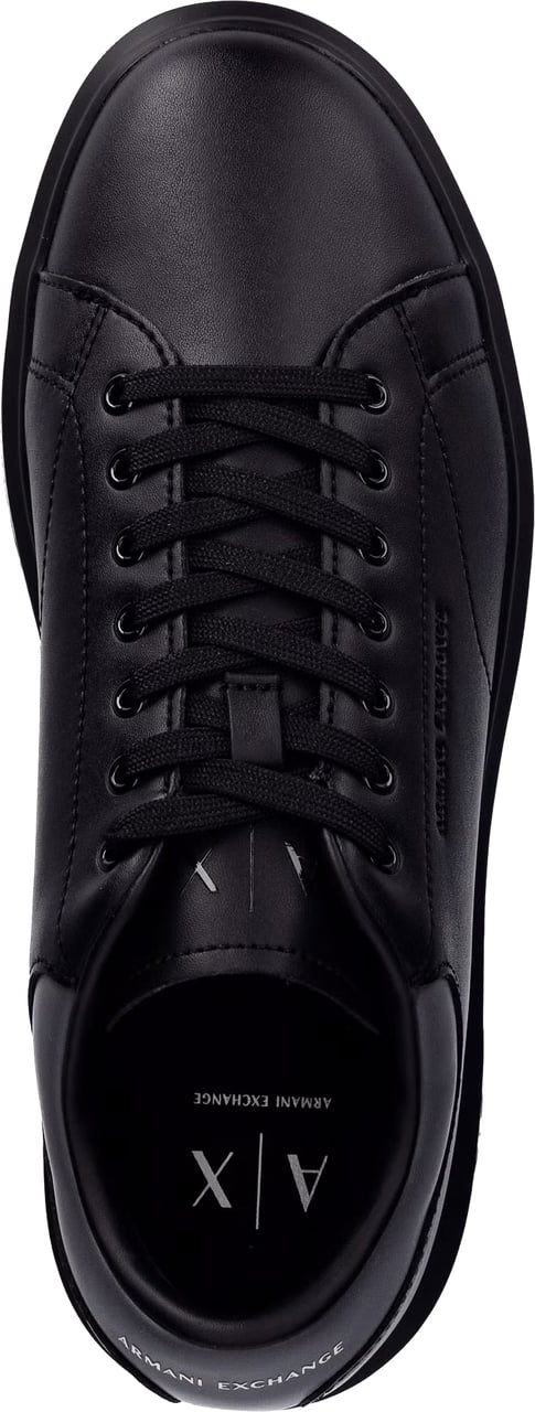 Armani Exchange Sneaker Black/Thunderstorm Zwart