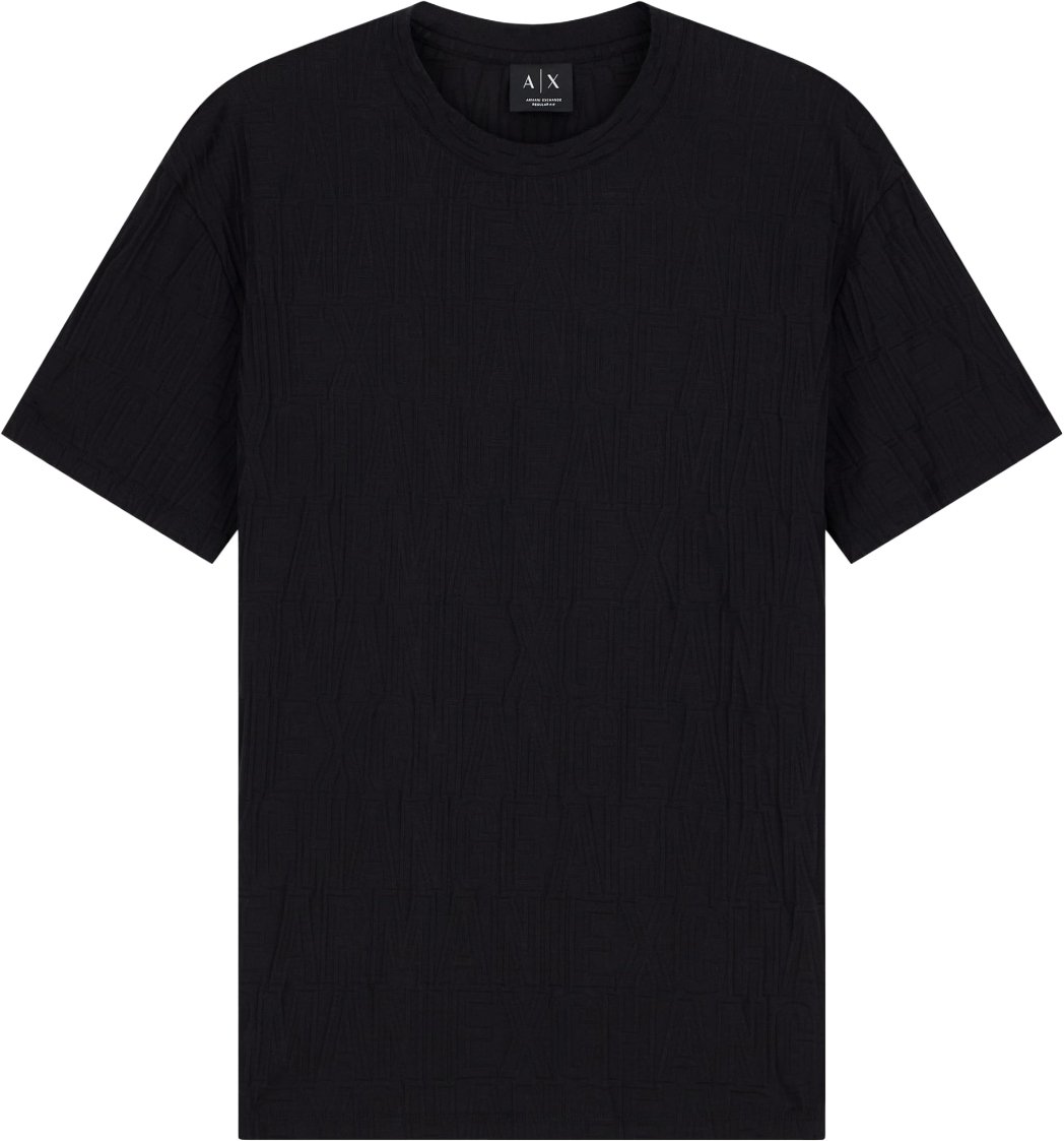 Armani Exchange T-shirt Black Zwart
