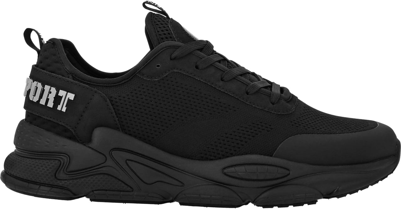 Plein Sport Low Top Runner Black Zwart