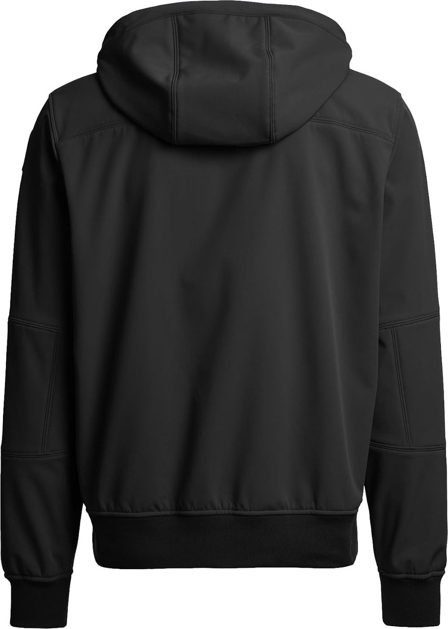 Parajumpers Abner Man Hooded Bomber Softshell J Zwart