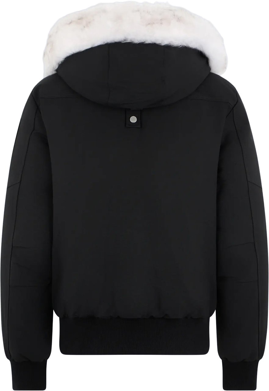 Moose Knuckles Original Ballistic Bomber Natural S Zwart
