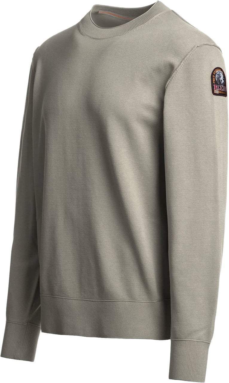 Parajumpers Knit Braw Crewneck Nile Green Beige Beige
