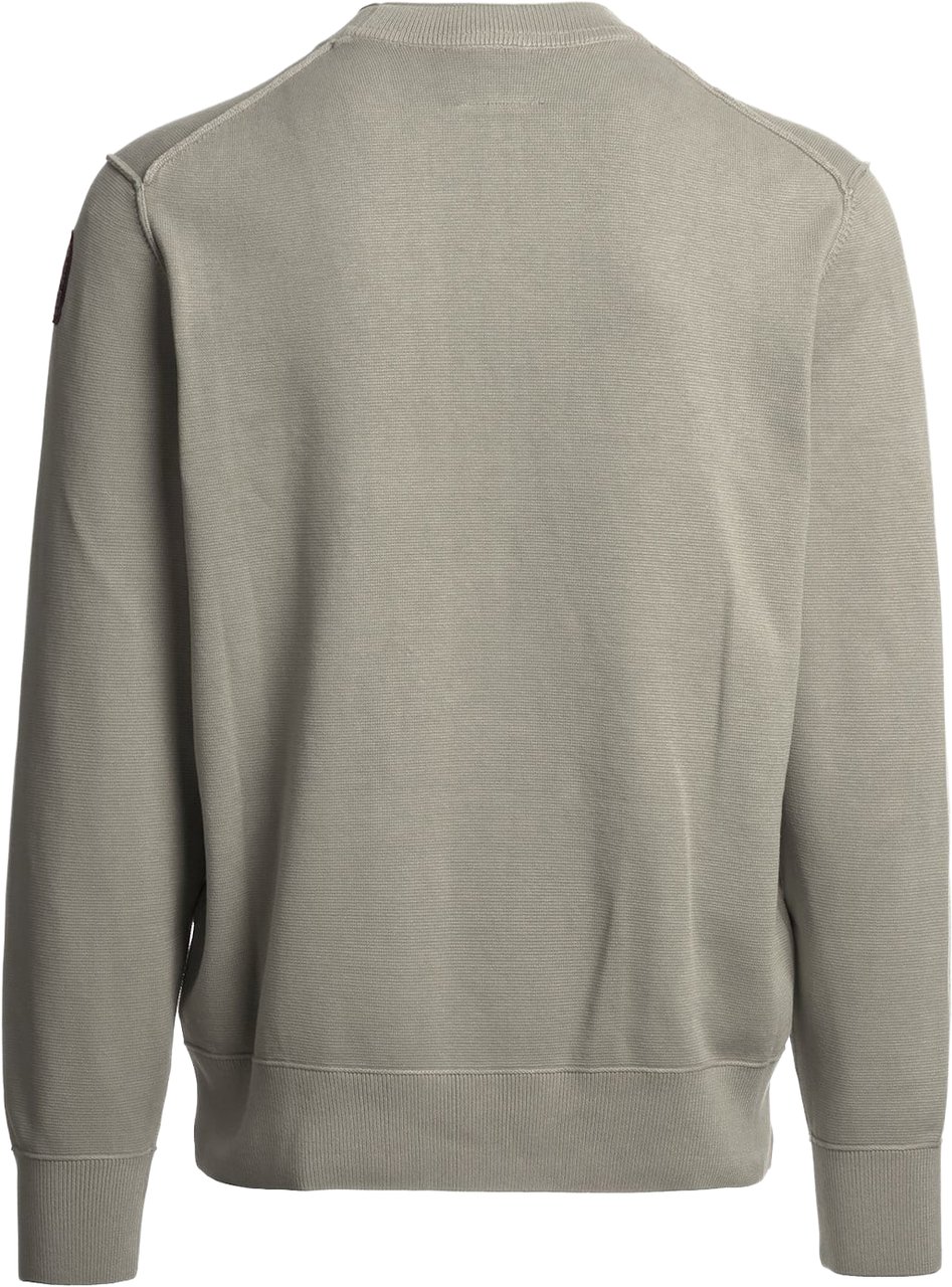 Parajumpers Knit Braw Crewneck Nile Green Beige Beige