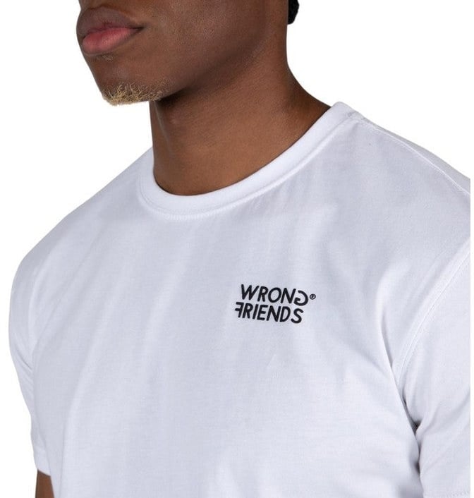 Wrong Friends VERONA T-SHIRT - WHITE Wit