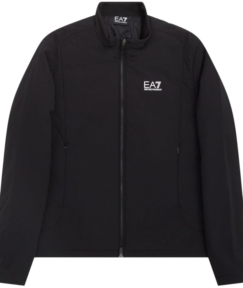 EA7 Armani EA7 Woven Bomber Jacket Black Zwart