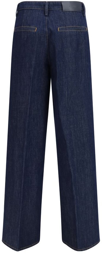 7 For All Mankind 7FOR Blue Cotton Jeans Denim Blauw