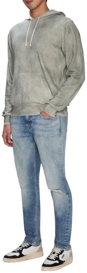 7 For All Mankind 7forallmankind Slimmy Tapered Left Hand Crest Light Blue Zwart