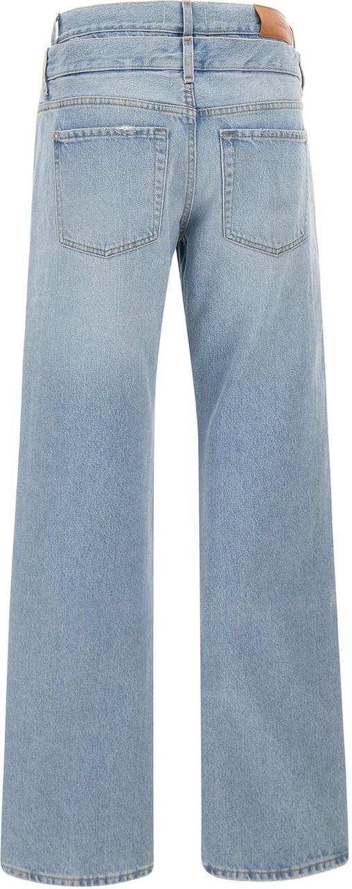7 For All Mankind Jeans Blue Blauw