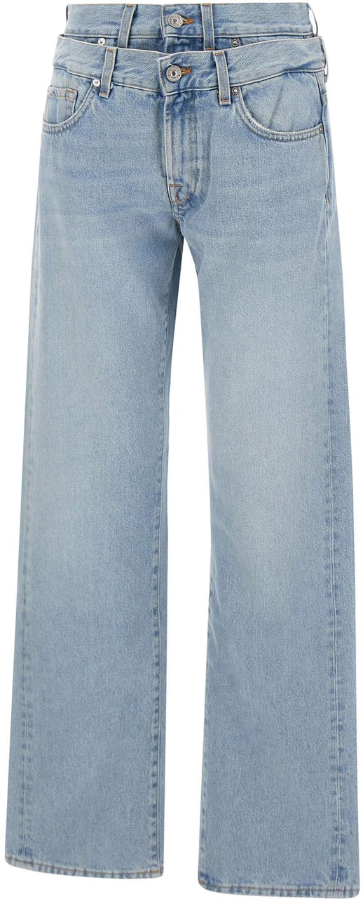 7 For All Mankind Jeans Blue Blauw