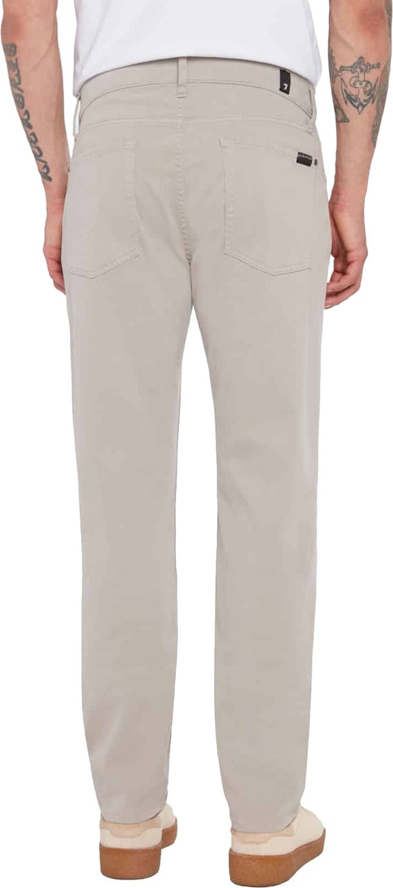 7 For All Mankind Slimmy Stretch Sateen Blade Grey Grijs